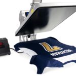 Hotronix heat press for DTF apparel decoration