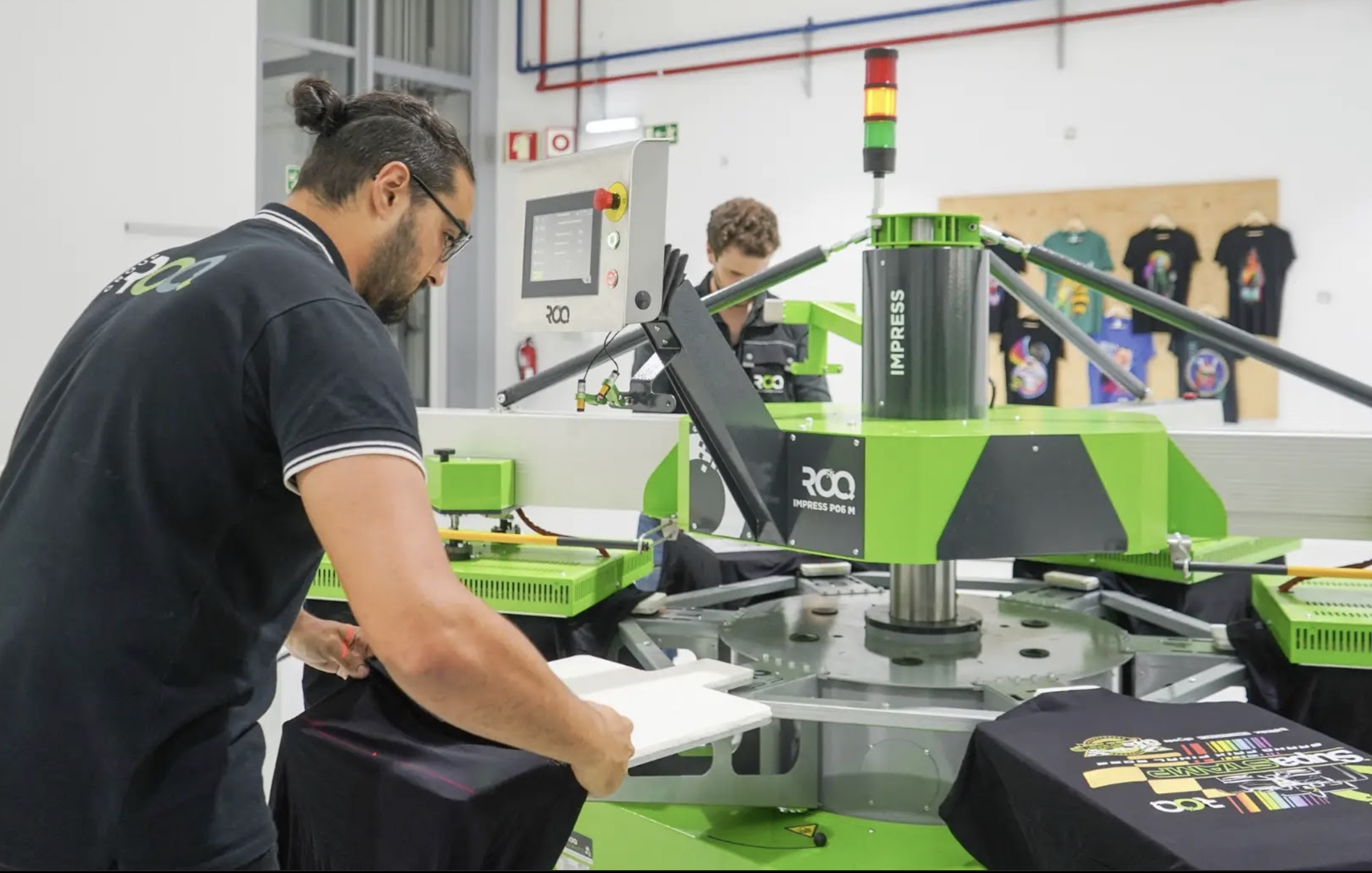 ROQ IMPRESS automatic DTF heat press machine