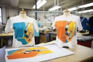 Custom screen printed T-shirts