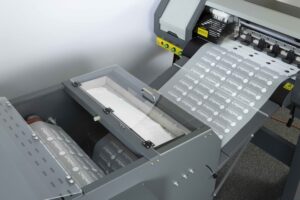 ColDesi DTF printer and TPU powder shaker