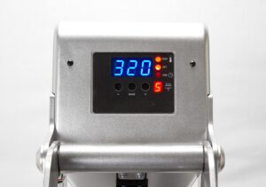 Control panel Hotronix custom apparel heat press