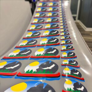 Ninja Transfers custom DTF Gang sheet for apparel decoration