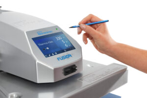 controls for a Heat Press for apparel decorating