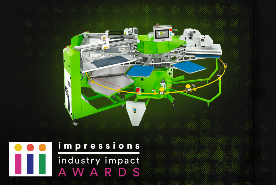 2024 Impressions Industry Impact Awards Best New DTG Ancillary Tech: ROQ READY Automatic Pre-treatment Machine