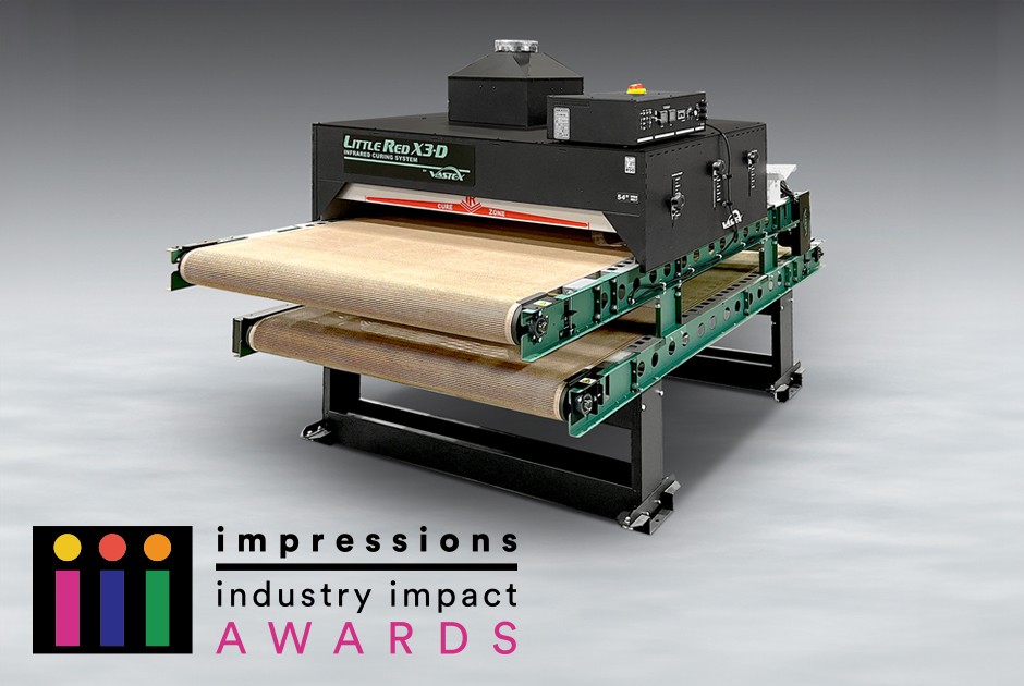 2024 Impressions Industry Impact Awards Best New Screen-Printing Ancillary Tech: Vastex Return-Belt Dryer