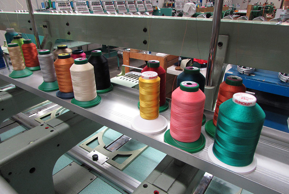Embroidery thread spools