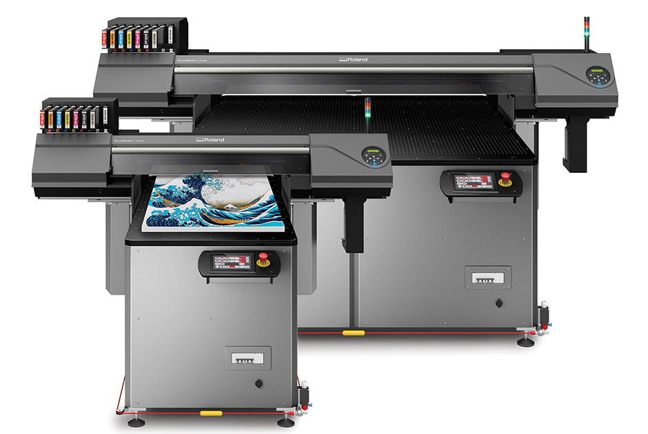 Roland DG VersaOBJECT CO-i-Series UV flatbed printers