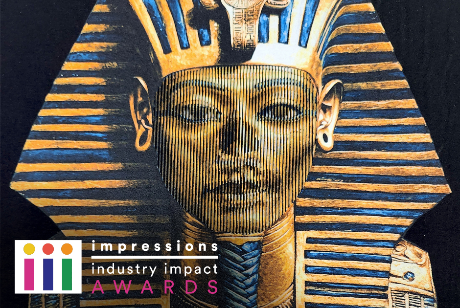 III Awards Screen-Printing Design of the Year: International Coatings Mask/Mummy Design
