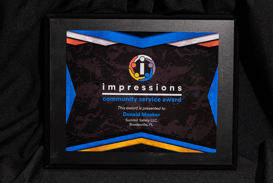 Impressions Lifetime achievement awards t-shirt printing andy anderson