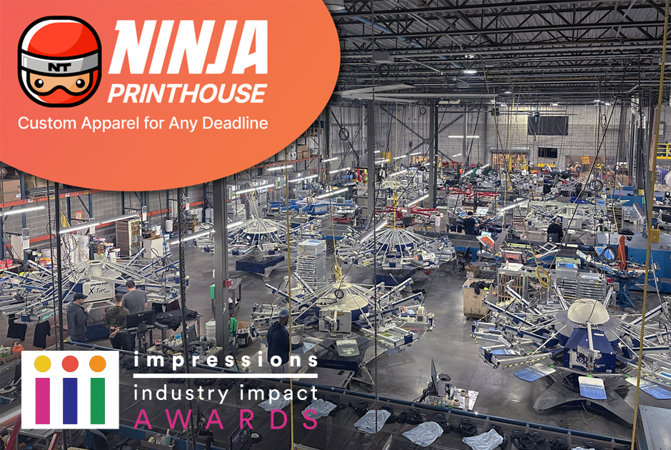 2025 III Awards Best Digital-Decorating/Heat-Pressing Shop: Ninja Printhouse