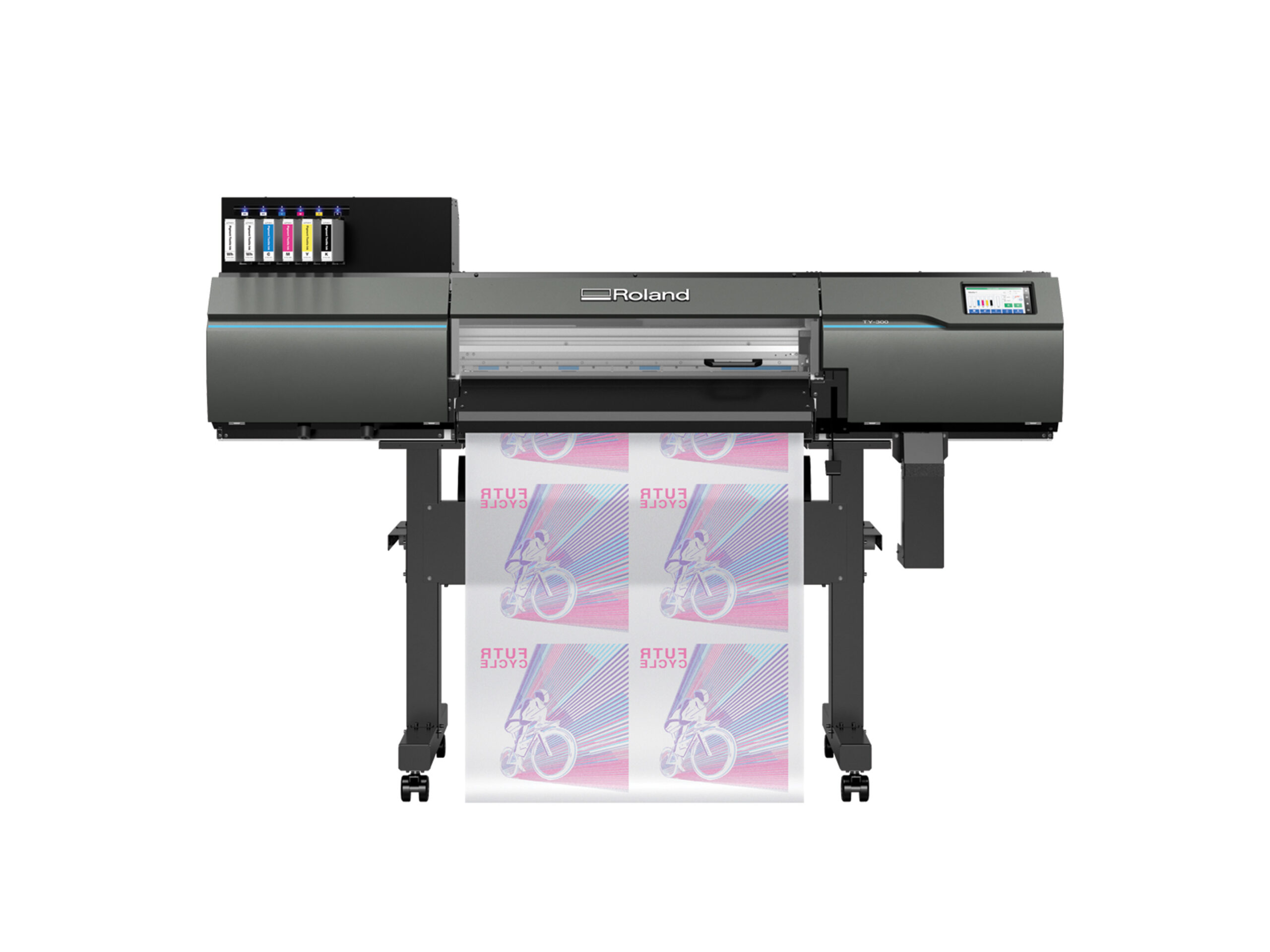 Roland DGA TY 300 DTF printer decorated apparel