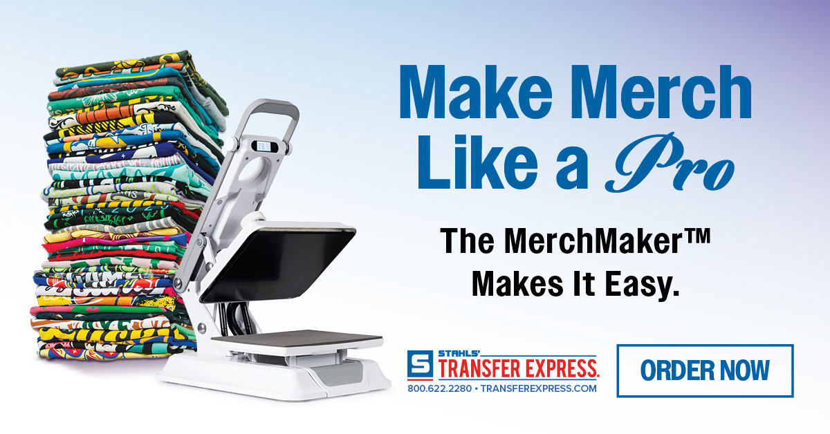 STAHLS' Transfer Express MerchMaker heat press