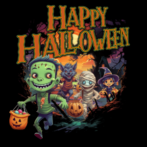 Halloween custom T-shirt design by Dane Clement