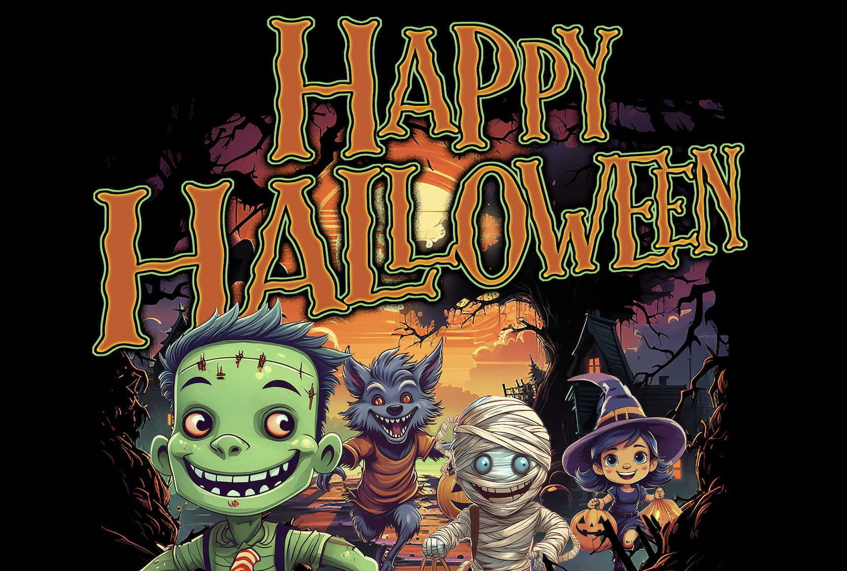 Halloween T-shirt Design