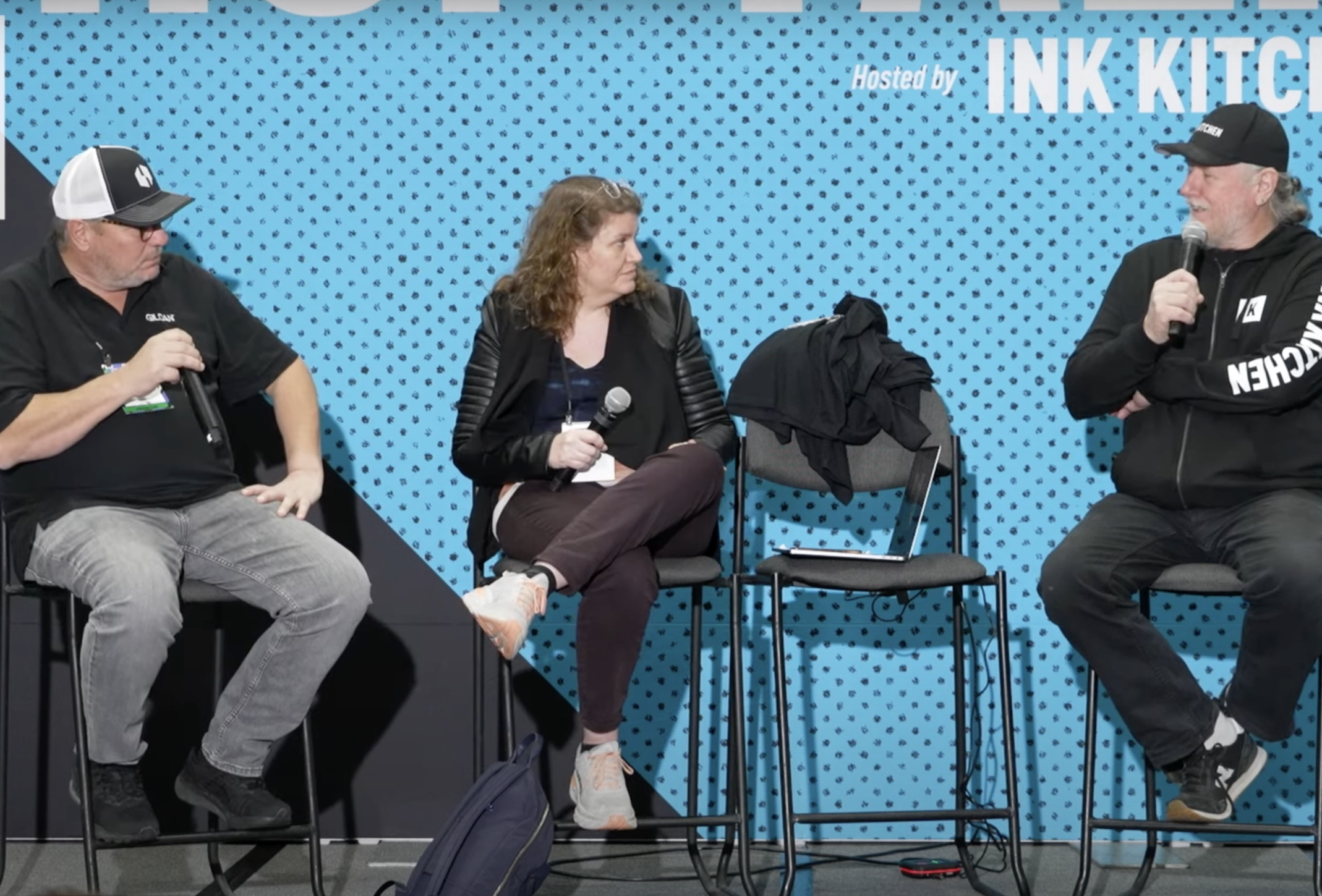 Shop Talk panel discussing Artificial Intelligence and design