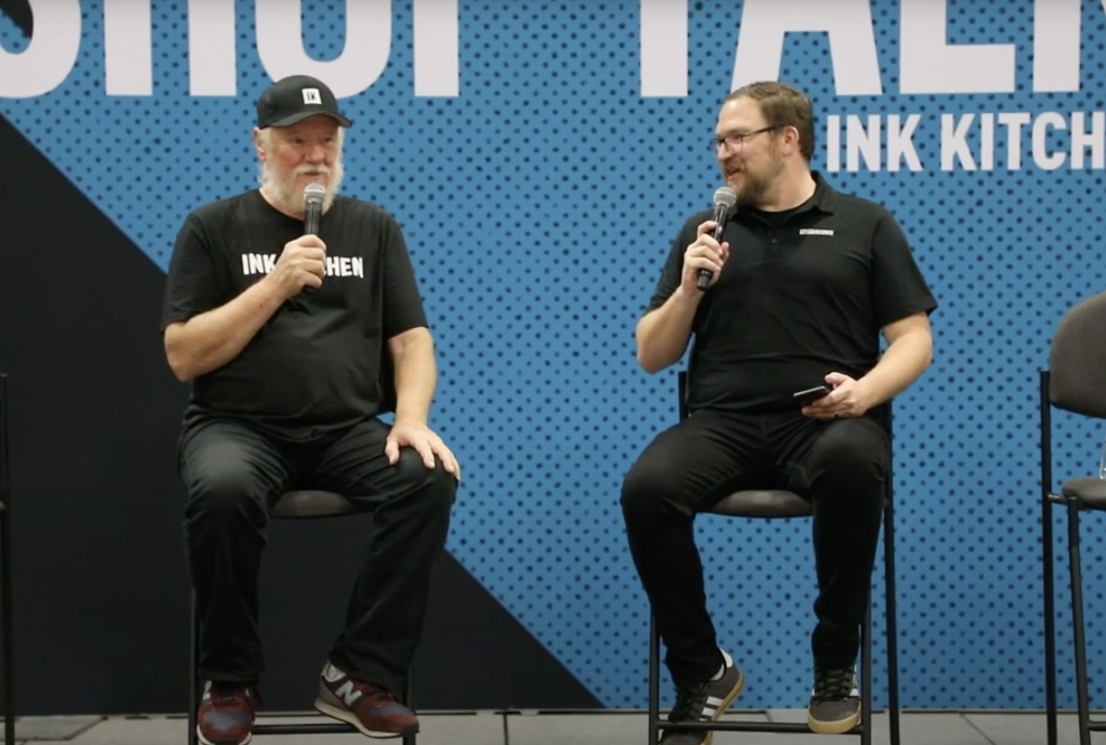 Dave Conner STAHLS, Rick Roth Ink Kitchen shop talk