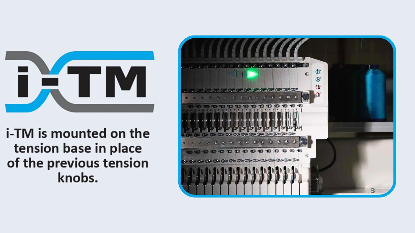 HIrsch Solutions i-TM feature on Tajima TMEZ embroidery machines